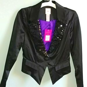 NWT CANDIE'S "LONDON CALLING" BLAZER
